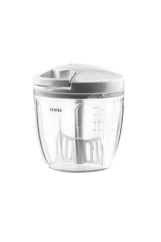 Manuel Rondo B Doğrayıcı, 5 Bıçaklı, 900 Ml Hazne Kapasitesi Beyaz