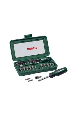 Bosch 46 Parça Cırcır Tornavidalı Vidalama ve Lokma Uçlu Aksesuar Seti - 2607019504