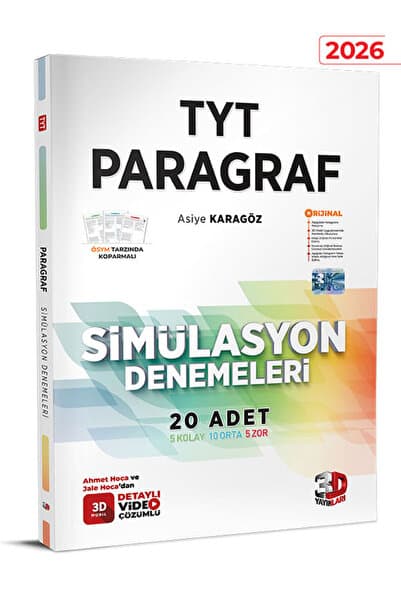 Tyt Paragraf Simülasyon Denemeleri